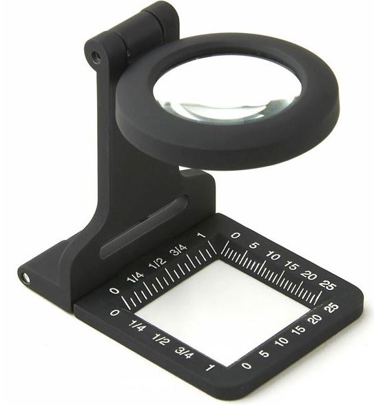 Opticron 6x Metal Folding Inspection Loupe Magnifier